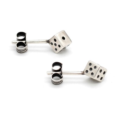 Earrings "Dice"