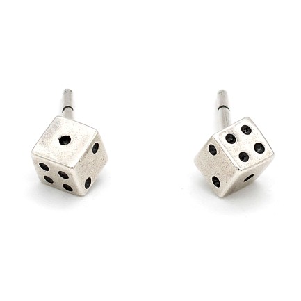 Earrings "Dice"
