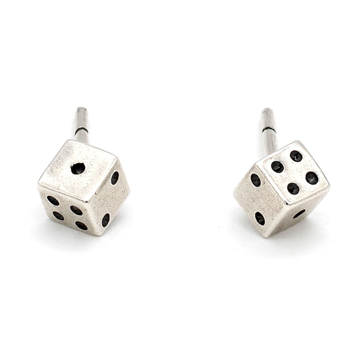 Earrings "Dice"
