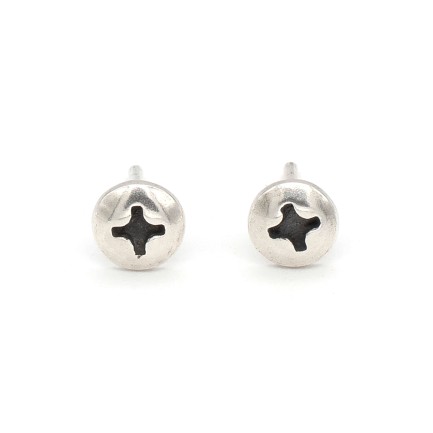 Earrings "Cross B"