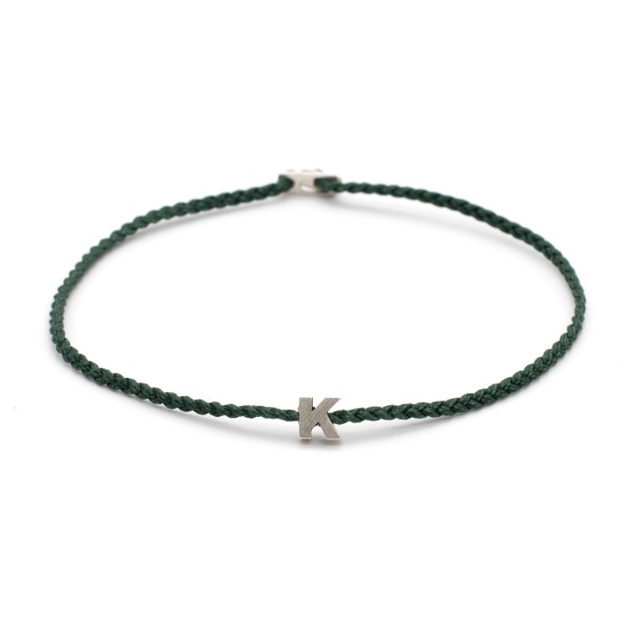 Βραχιόλι "Κ - Μονόγραμμα" Βραχιόλι "Κ - Μονόγραμμα"