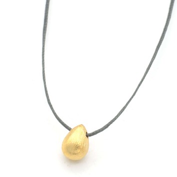 Necklace "Minimal Drop G"