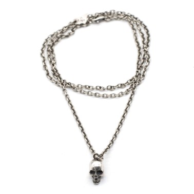 Necklace "Skeleton Head CH"