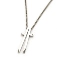 Necklace "Cross Bisector CH"