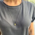 Necklace "Minimal Drop G"