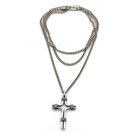 Necklace "Cross - 4 Ropes CH"