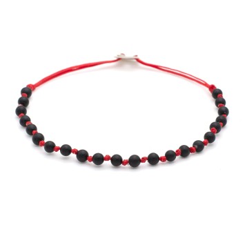 Anklet "Onyx Designer"