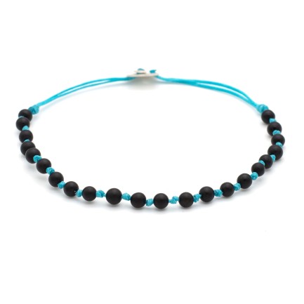 Anklet "Onyx Designer"