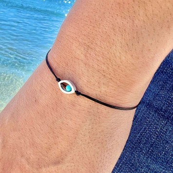 Bracelet "Minimal Little Evil Eye"