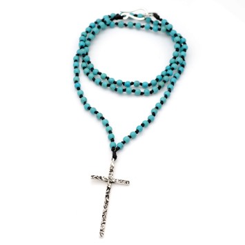 Κολιέ/Ροζάριο "Σταυρός Sword SP"