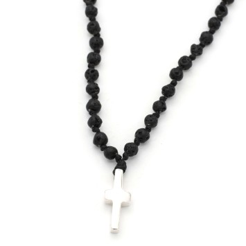 Κολιέ/Ροζάριο "Σταυρός X-CLASS"