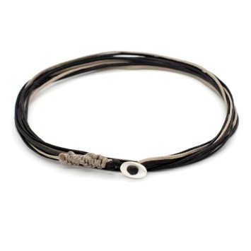 Bracelet "Round Me Up - Black Line"