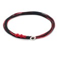 Anklet "Round Me Up - Black Line"