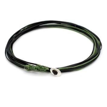 Anklet "Round Me Up - Black Line"