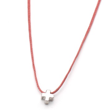 Necklace "Little Cross Mini Mini"