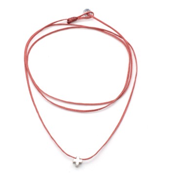 Necklace "Little Cross Mini Mini"