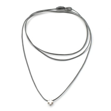 Necklace "Little Cross Mini Mini"