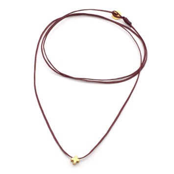 Necklace "Little Cross Mini Mini G"