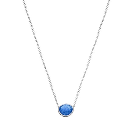 Κολιέ - "Μίνι Βότσαλο" - Σιέλ