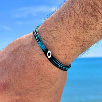 Bracelet "Round Me Up - Black Line"