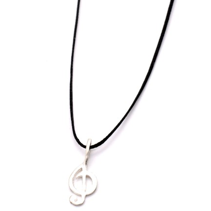 Necklace "Music Key"