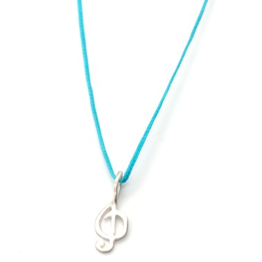 Necklace "Music Key"