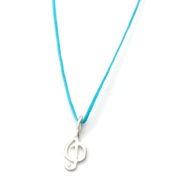 Necklace "Music Key"