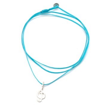 Necklace "Music Key"