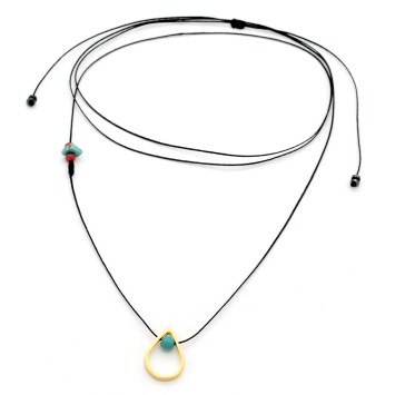 Necklace "Minimal Tear G"