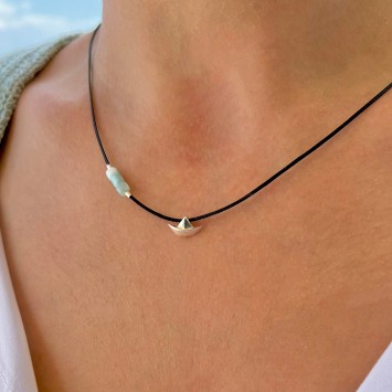 Necklace "My Little Boat"