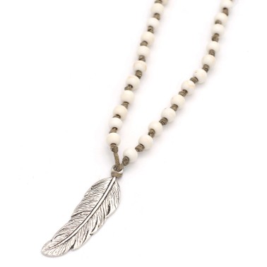 Necklace "The Feather SP"