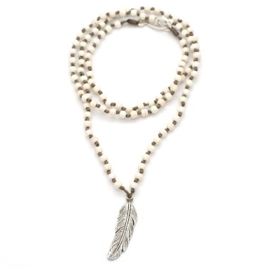 Necklace "The Feather SP"