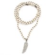 Necklace "The Feather SP"
