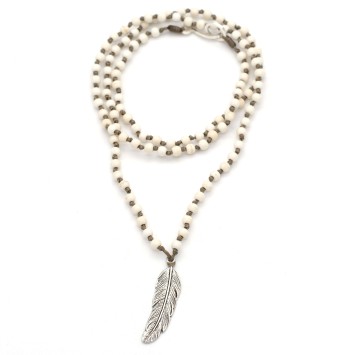 Necklace "The Feather SP"