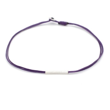 Bracelet "Minimal Little Bar Ζ"