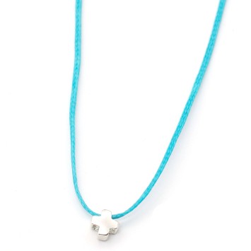 Necklace "Little Cross Mini Mini"