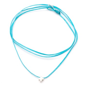 Necklace "Little Cross Mini Mini"