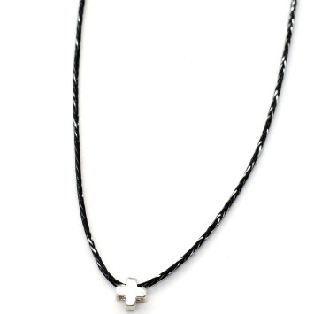 Necklace "Little Cross Mini Mini"