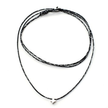 Necklace "Little Cross Mini Mini"