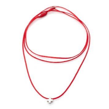 Necklace "Little Cross Mini Mini"