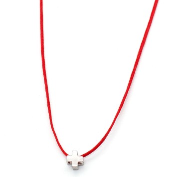 Necklace "Little Cross Mini Mini"