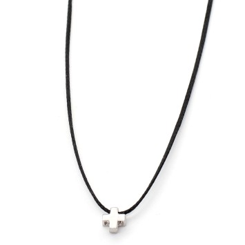 Necklace "Little Cross Mini Mini"