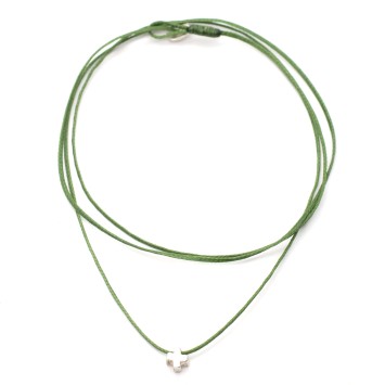 Necklace "Little Cross Mini Mini"