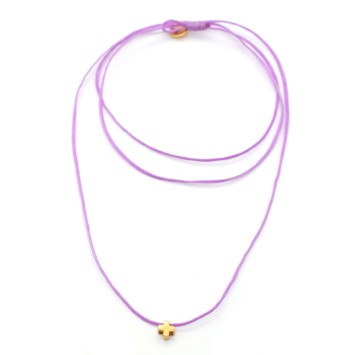 Necklace "Little Cross Mini Mini G"