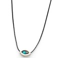Necklace "Minimal Little Evil Eye"