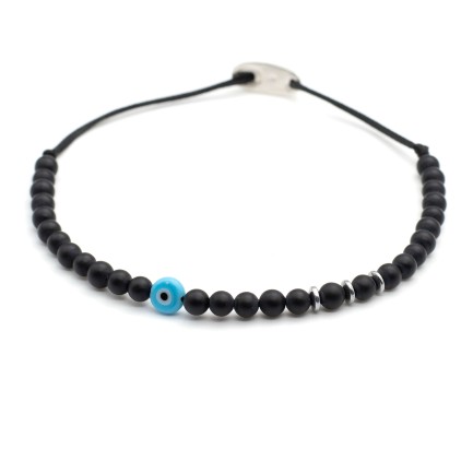 Βραχιόλι "Ματάκι - 3 lines"