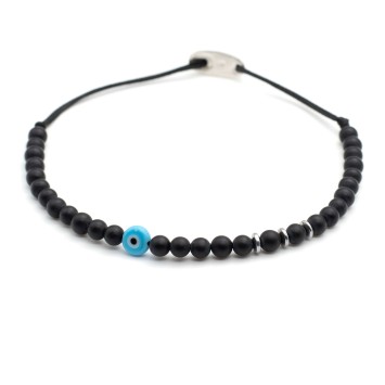 Βραχιόλι "Ματάκι - 3 lines"