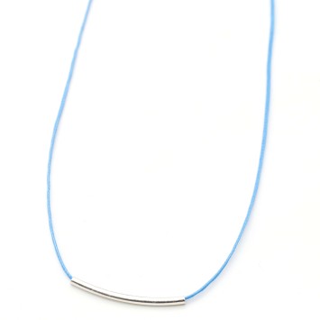 Necklace "Minimal Little Bar S"