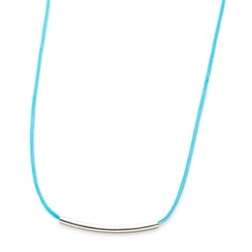 Necklace "Minimal Little Bar S"