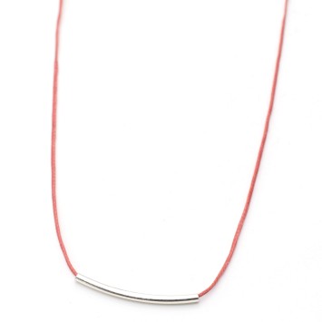 Necklace "Minimal Little Bar S"